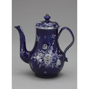 Coffee pot and cover Coffee pot and cover
