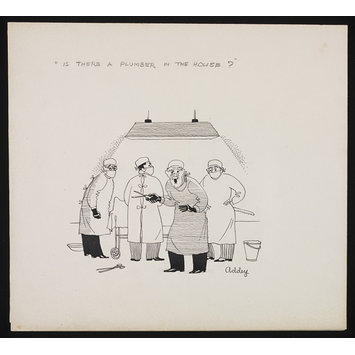 Drawing - Is there a plumber in the house? Drawing - Is there a plumber in the house?