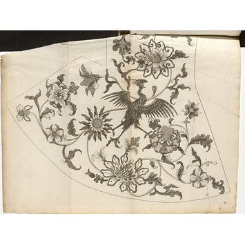 Design for embroidery - 'Part II: Fortgesetzter Kunst- und Fleiss-übender Nadel- auch Laden-Gewirck- Ergötzungen oder des neu-erfundenen Neh und Stick Buchs Anderer Theil' Design for embroidery - 'Part II: Fortgesetzter Kunst- und Fleiss-übender Nadel- auch Laden-Gewirck- Ergötzungen oder des neu-erfundenen Neh und Stick Buchs Anderer Theil'