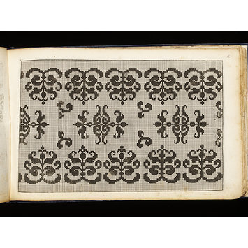 Design for embroidery - 'Part II: Fortgesetzter Kunst- und Fleiss-übender Nadel- auch Laden-Gewirck- Ergötzungen oder des neu-erfundenen Neh und Stick Buchs Anderer Theil' Design for embroidery - 'Part II: Fortgesetzter Kunst- und Fleiss-übender Nadel- auch Laden-Gewirck- Ergötzungen oder des neu-erfundenen Neh und Stick Buchs Anderer Theil'