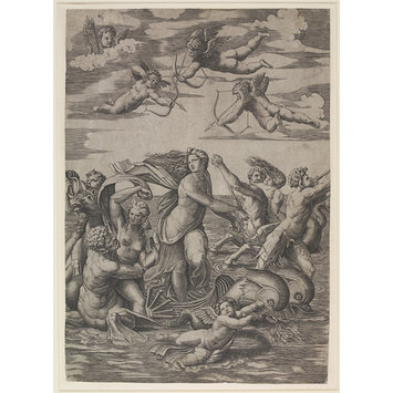 Print - Triumph of Galatea Print - Triumph of Galatea