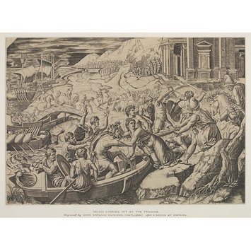 Print - Helen carried off by the Trojan Warriors Print - Helen carried off by the Trojan Warriors