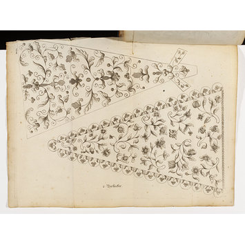 Design for embroidery - Kunst-und Fleiss-übende Nadel-Ergötzungen oder neu- erfundenes Neh- und Stick-Buch Design for embroidery - Kunst-und Fleiss-übende Nadel-Ergötzungen oder neu- erfundenes Neh- und Stick-Buch