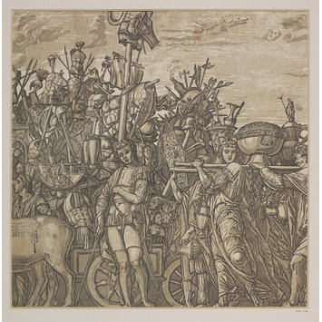 Woodcut - The Triumph of Julius Cæsar Woodcut - The Triumph of Julius Cæsar