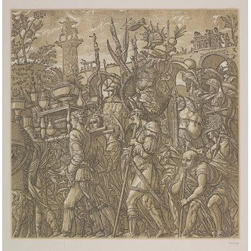 Woodcut - The Triumph of Julius Cæsar Woodcut - The Triumph of Julius Cæsar