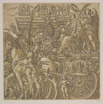 Woodcut - The Triumph of Julius Cæsar Woodcut - The Triumph of Julius Cæsar