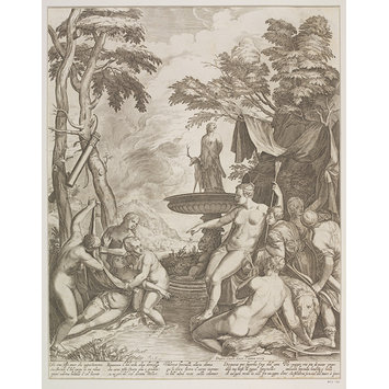 Print - Diana and her nymphs with Calisto Print - Diana and her nymphs with Calisto