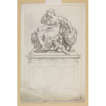 Design - A Study for an Unidentified Monument Design - A Study for an Unidentified Monument