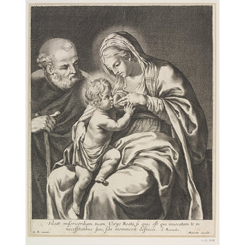 Print - The Virgin and Infant Jesus Print - The Virgin and Infant Jesus