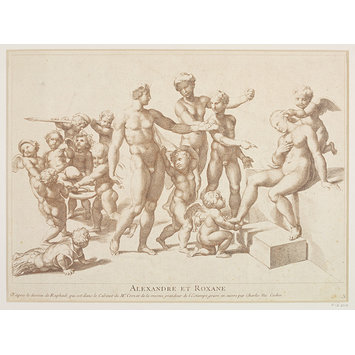 Print - The Marriage of Alexander and Roxana Print - The Marriage of Alexander and Roxana