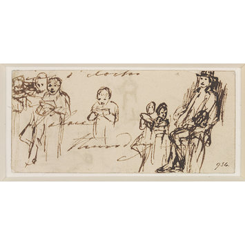 Drawing - The School Drawing - The School
