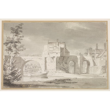Drawing - Bridgnorth Bridge Drawing - Bridgnorth Bridge