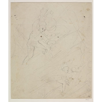 Drawing - Death of Captain Faulknor Drawing - Death of Captain Faulknor