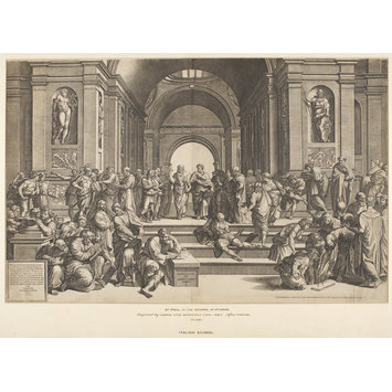 Print - St. Paul in the School of Athens Print - St. Paul in the School of Athens