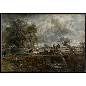 Oil painting - The Leaping Horse (full-scale study) Oil painting - The Leaping Horse (full-scale study)