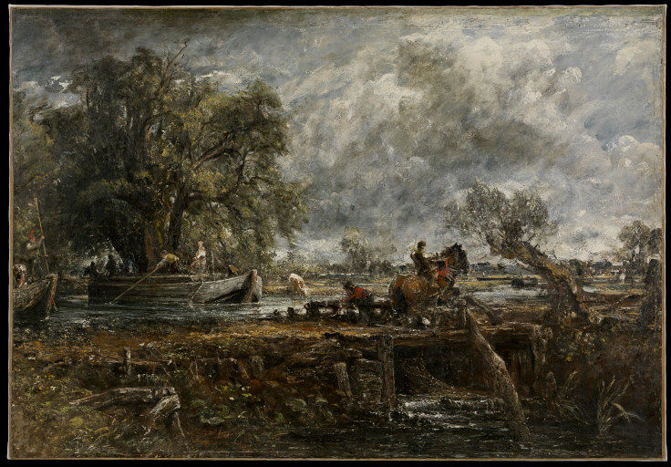 The Leaping Horse (full-scale study) | John Constable | V&A Search the ...