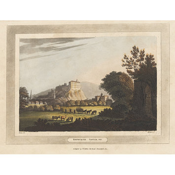 Aquatint - Edinburgh Castle Aquatint - Edinburgh Castle