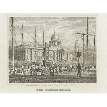 Print - The Custom House, Dublin Print - The Custom House, Dublin