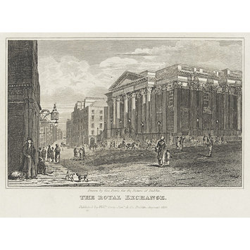 Print - The Royal Exchange, Dublin Print - The Royal Exchange, Dublin