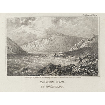 Engraving - Lough Dan Co. of Wicklow Engraving - Lough Dan Co. of Wicklow