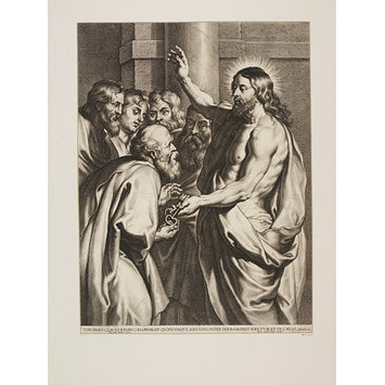Print - Christ Delivering the Keys to St. Peter Print - Christ Delivering the Keys to St. Peter