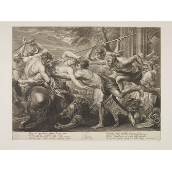 Print - The Rape of Hippodamia Print - The Rape of Hippodamia