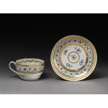 Cup and saucer Cup and saucer