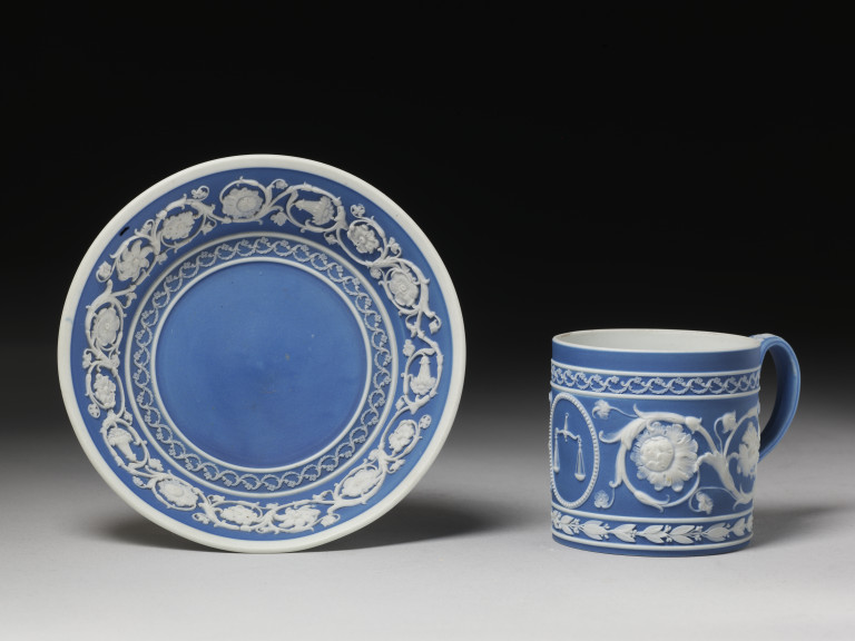 Cup and saucer Josiah Wedgwood's factory V&A Search the Collections