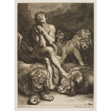 Print - Daniel in the Den of Lions Print - Daniel in the Den of Lions