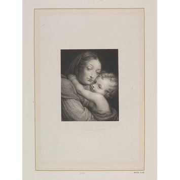 Print - Virgin and Child Print - Virgin and Child