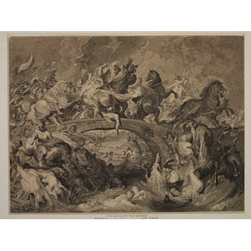 Print - The Battle of the Amazons Print - The Battle of the Amazons