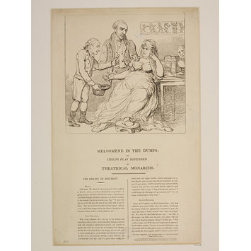 Print - Melpomene in the Dumps Print - Melpomene in the Dumps