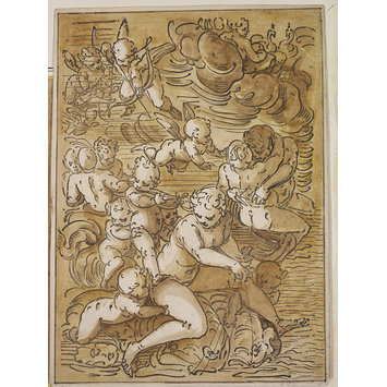 Woodcut - The Triumph of Amphitrite Woodcut - The Triumph of Amphitrite