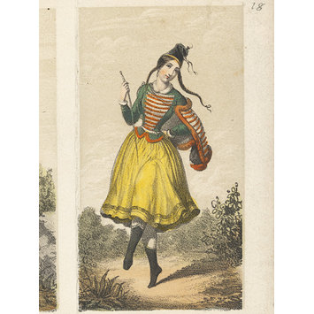 Print - Le Filles d'air. Principales danseuses romantiques dans leurs roles célèbres Print - Le Filles d'air. Principales danseuses romantiques dans leurs roles célèbres