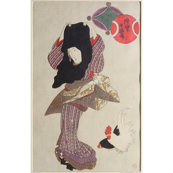 Woodblock print Woodblock print