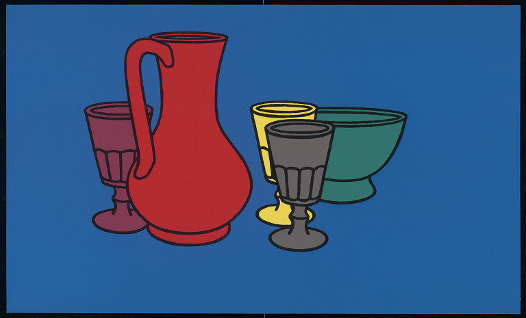 Coloured still life | Caulfield, Patrick | V&A Search the Collections