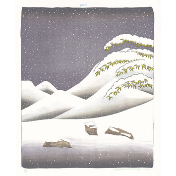 Print - Snow Print - Snow