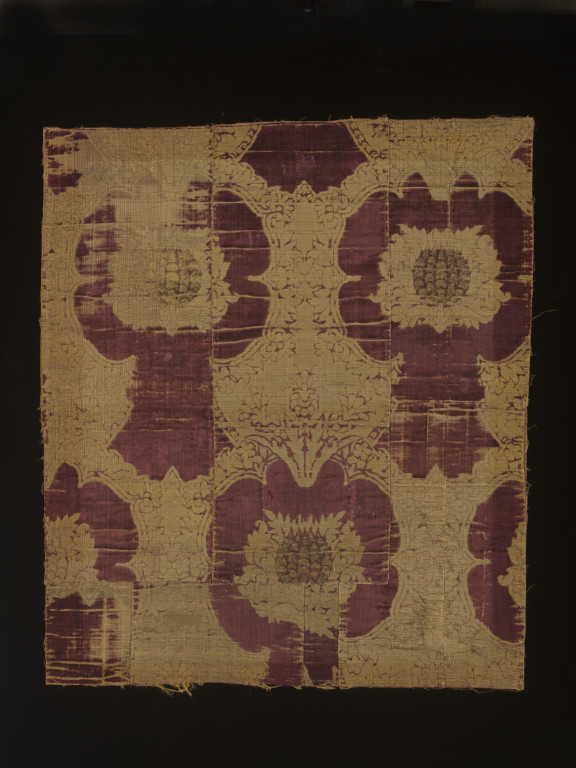 Woven silk | | V&A Search the Collections