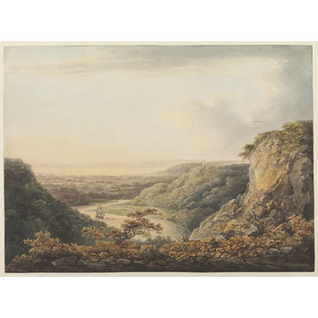 Watercolour - Near Bristol, looking over the Severn Watercolour - Near Bristol, looking over the Severn