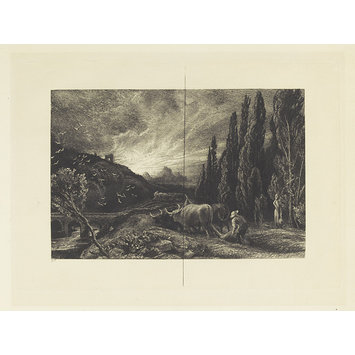 Etching - The Early Ploughman Etching - The Early Ploughman