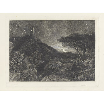 Etching - The Lonely Tower Etching - The Lonely Tower