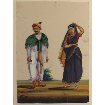 Painting - One of six paintings of occupations Painting - One of six paintings of occupations