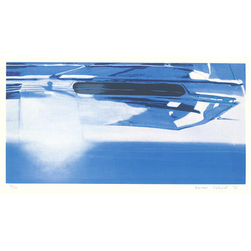 Drawing - Blue Reflections Drawing - Blue Reflections