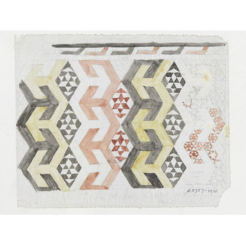 Drawing of a mosaic Drawing of a mosaic