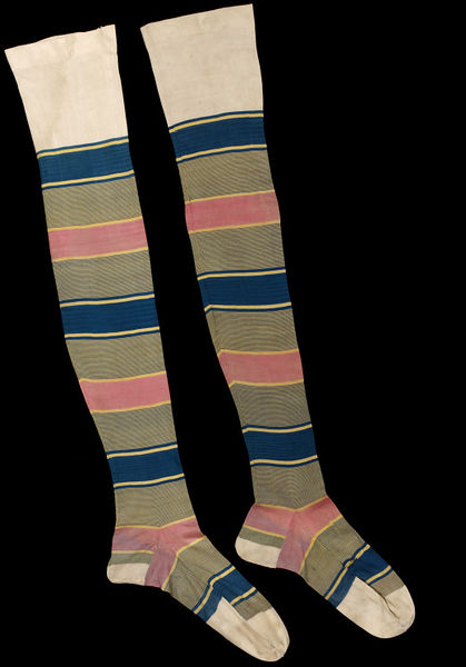 Pair of stockings | V&A Search the Collections