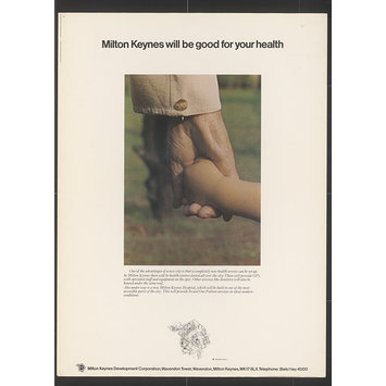 poster - Milton Keynes will be good for your health poster - Milton Keynes will be good for your health