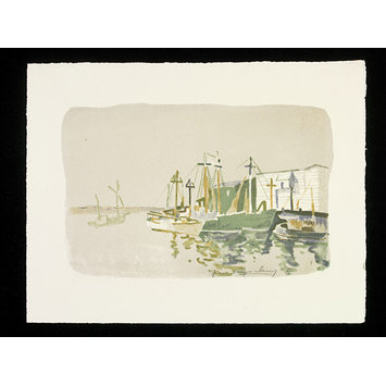 Print - Port de Gloucester Print - Port de Gloucester
