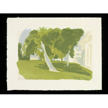 Print - Lawn do l'Université, Virginia Print - Lawn do l'Université, Virginia