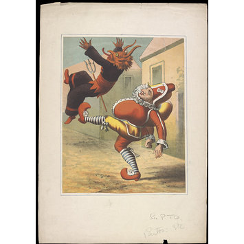 Print - George Speaight Punch & Judy Collection Print - George Speaight Punch & Judy Collection