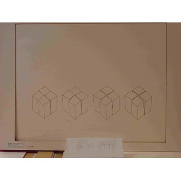 Drawing - Box that opens in 4 directions Drawing - Box that opens in 4 directions